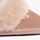 Ladies Duchess Sheepskin Slippers Pink Extra Image 4 Preview